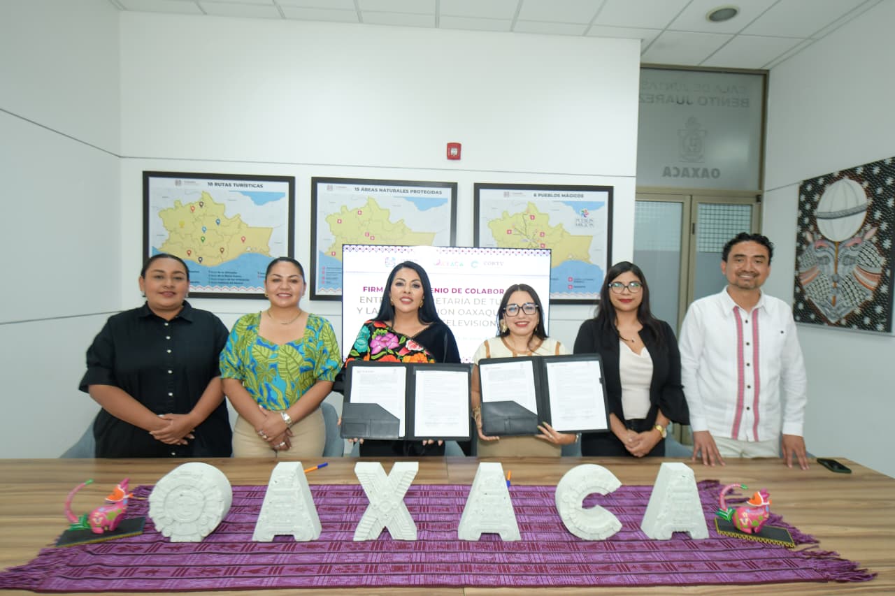 🙌🏼 ✨ SECTUR OAXACA Y CORTV SUMAN ESFUERZOS PARA LA PROMOCIÓN TURÍSTICA DEL ESTADO
